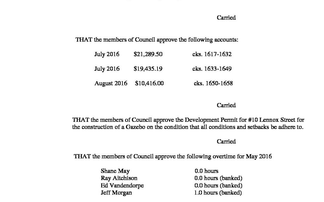 August-10th-2016-Regular-Meeting-Minutes