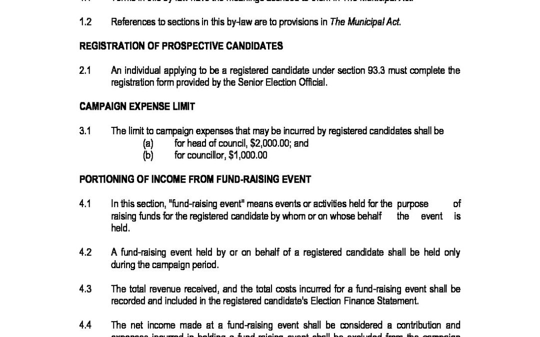 By-Law-28-2018-Election-Campaign-Expenses-by-law