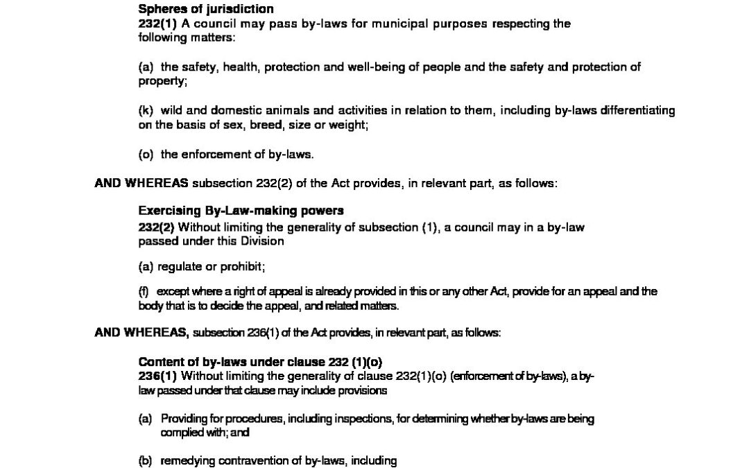 By-law-06-2017-Animal-Control