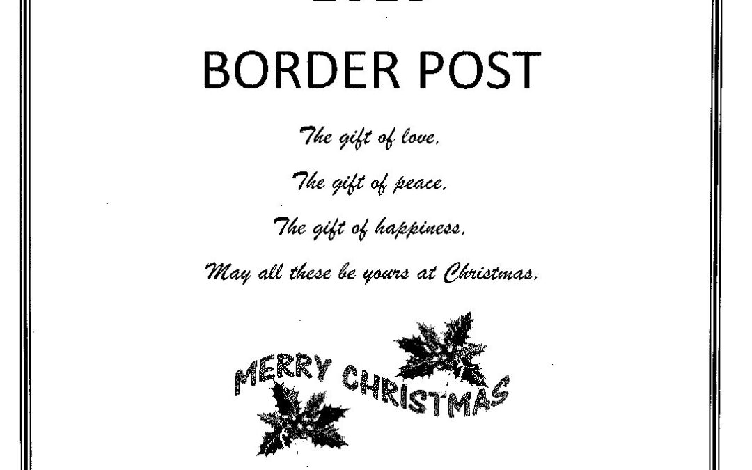December 2018 Border Post