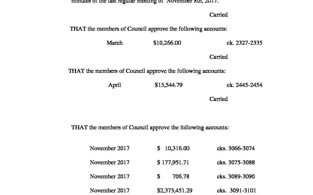 December-6th-2017-Regular-Meeting-Minutes