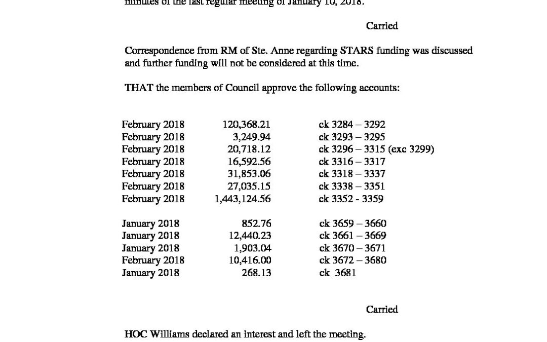 February-21st-2018-Regular-Meeting-Minutes