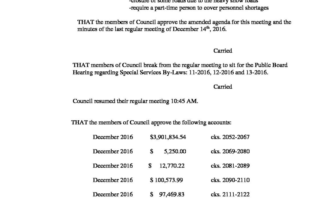 January-18th-2017-Regular-Meeting-Minutes