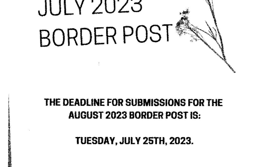July 2023 Border Post