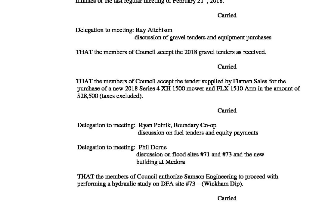 March-14th-2018-Regular-Meeting-Minutes