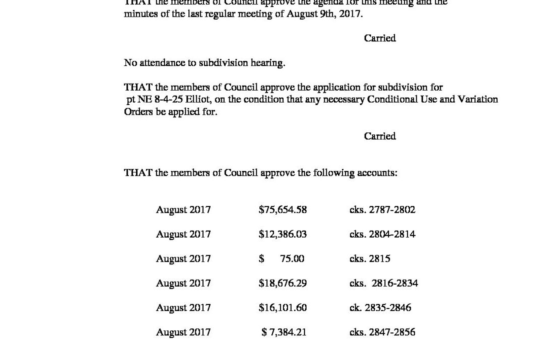 September-14th-2017-Regular-Meeting-Minutes