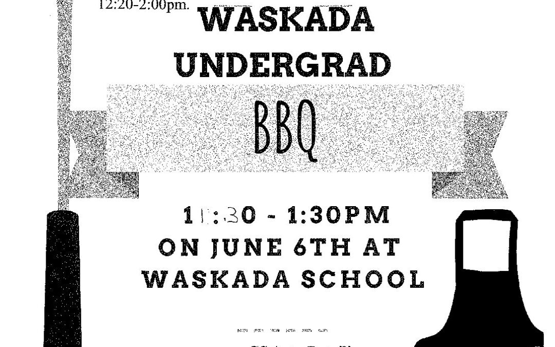 Undergrad BBQ June 6th