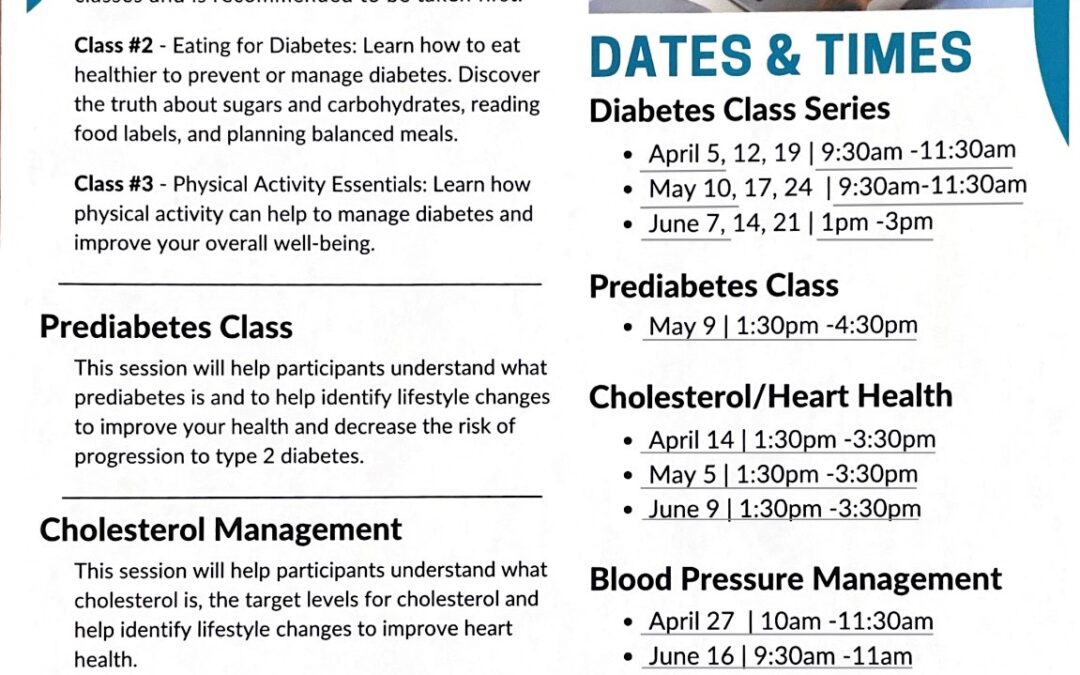 diabetes classes